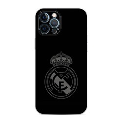 Силиконовый чехол Реал Мадрид Black на iPhone 12 Pro Max
