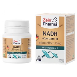 ZeinPharma (Цайнфарма) NADH Coenzym 1 Micro Effect 15 mg 40 шт