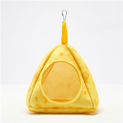 Подвесной домик-пирамидка "Сыр",  14 х 14 х 14 см