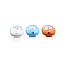 Термометр Мини, с магнитом, пластик, блистер (3 цв. в ассорт.), INSALAT (473-039)