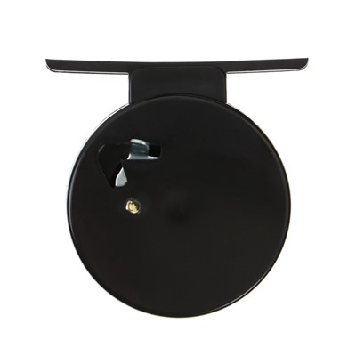 Катушка инерционная пластиковая, диаметр 4.5 см, цвет черный, 501