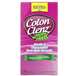 Natural Balance Colon Clenz, 120 растительных капсул