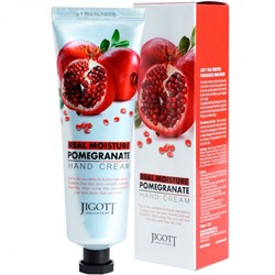 Jigott Real Moisture Hand Cream Крем для рук с экстрактом граната