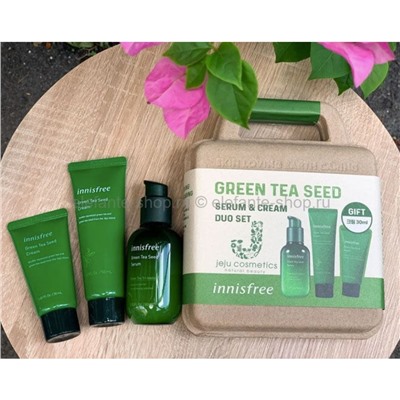 Набор косметики Innisfree Green Tea Seed Serum and Cream Duo Set (51)