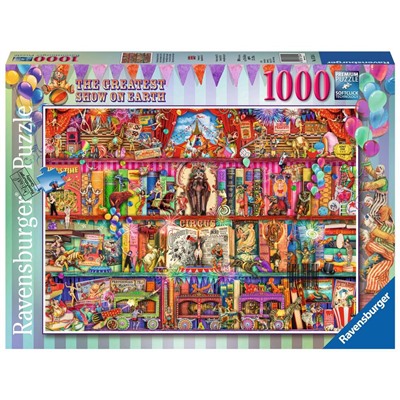 Ravensburger. Пазл карт. 1000 арт.15254 "Величайшее шоу на Земле"