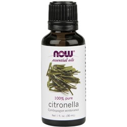 NOW Foods Essential Oils Citronella -- 1 fl oz