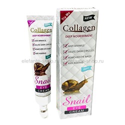 Крем для кожи вокруг глаз Snail Collagen Deep Nourishment