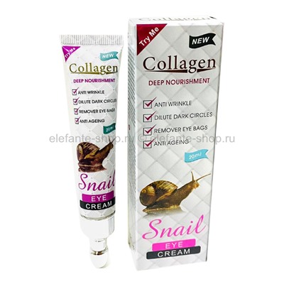 Крем для кожи вокруг глаз Snail Collagen Deep Nourishment