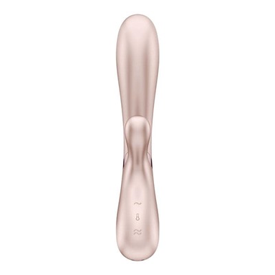 Вибромассажер Satisfyer  "Hot Lover" с возможностью управления через приложение - жемчужный