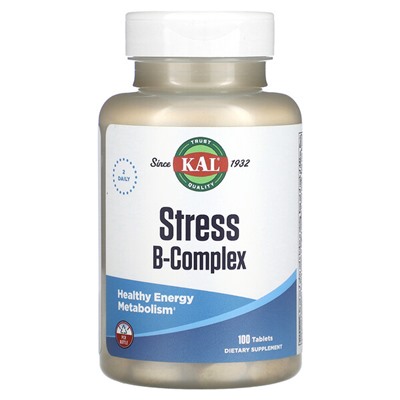 KAL Стресс B Комплекс - 100 таблеток - KAL