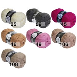 Пряжа Madame Tricote Paris Angora 40