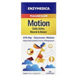 Enzymedica Магний Motion - 120 капсул - Enzymedica