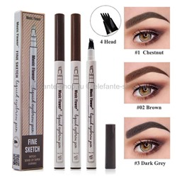 Маркер для бровей Huda Beauty Music Flower Liquid Eyebrow Pen