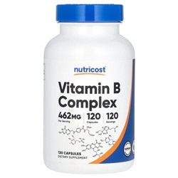 Nutricost Комплекс витаминов B, 462 мг, 120 капсул