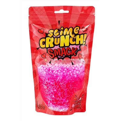 Игрушка ТМ "Slime" Crunch-slime SMACK с ароматом земляники, 200 г (арт.S130-25)