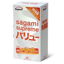 Презервативы Sagami Xtreme 0.04мм латексные, ультратонкие 24шт.