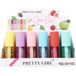 Pretty Girl GH102 Блеск-масло для губ фруктовый (*24)