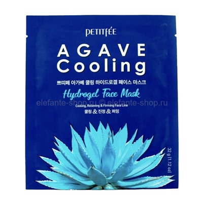 Маска для лица Petitfee Agave Cooling Hydrogel Face Mask (51)