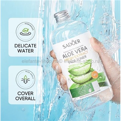 Тонер Sadoer Aloe Vera Toner 500ml