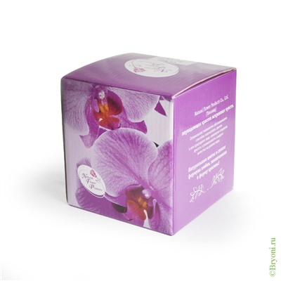 Композиция из натуральных орхидей (арт. SMO3) в подарочной упаковке
