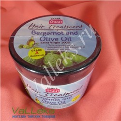 Питательная маска для волос с бергамотом и оливковым маслом Banna Treatment Hair Mask Bergamot & Olive Oil, 300мл