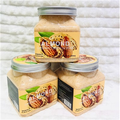 Скраб для тела Wokali Almond Sherbet Body Scrub (125)