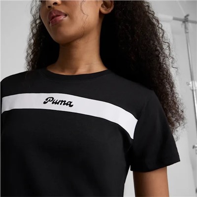 PUMA Upfront Line Logo Women's Tee