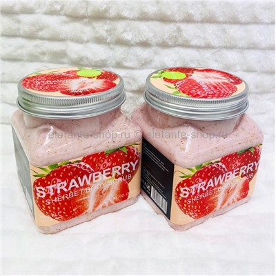 Скраб для тела Wokali Strawberry Sherbet Body Scrub (125)