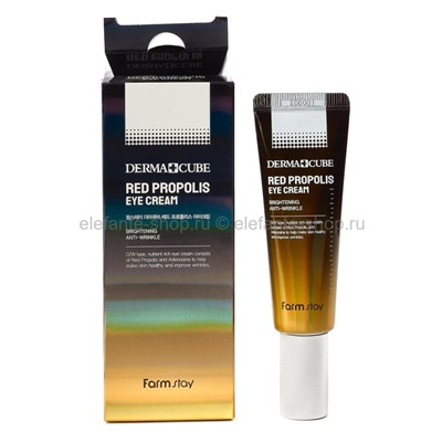 Крем для кожи вокруг глаз FarmStay Derma Cube Red Propolis Eye Cream 50ml (13)