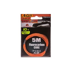 Поводковый материал ASARI Fluorocarbon Core Assist Line, 63 кг, 5 м, 03244