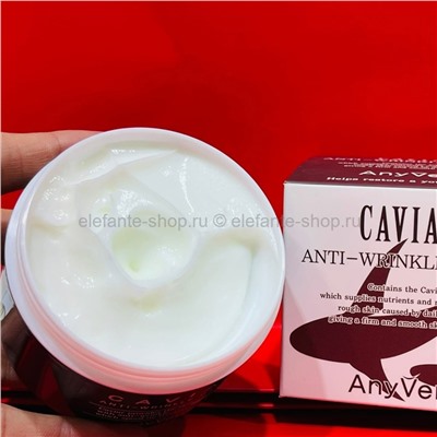 Антивозрастной крем для лица с экстрактом акульей икры ANYVERA CAVIAR 100ml (125)