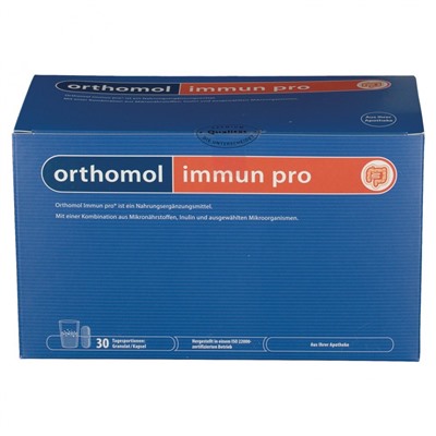 Orthomol Immun pro Granulat Ортомол Иммуно про, для ускоренного восстановления иммунитета, гранулы, 30 шт.