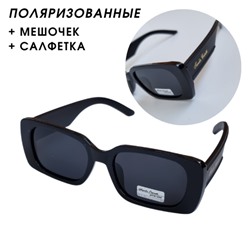 Солнцезащитные женские очки, поляризованные, черные, SC7110P С1, арт. 222.017
