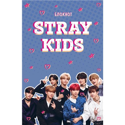 Блокнот Stray Kids (формат А5, мягкая обложка с фото)