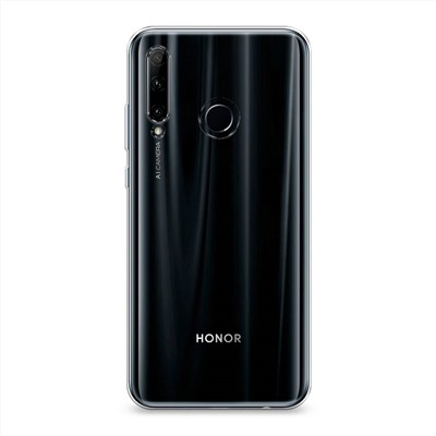 Силиконовый чехол без принта на Honor 10i