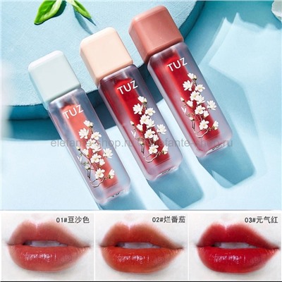 Набор матовых помад TUZ Fansy Velvet Lip Glaze 3in1