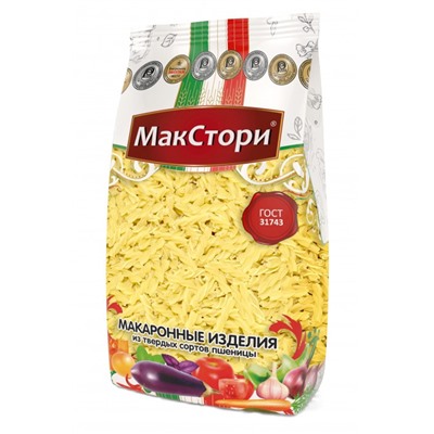 МАКСТОРИ Макаронные изделия Спираль 400г