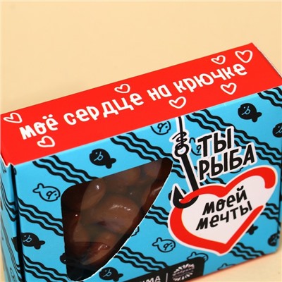 Крекеры рыбки в шоколаде «Ты - рыба моей мечты», 100 г