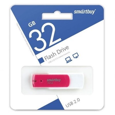 32Gb SmartBuy Diamond Pink USB2.0 (SB32GBDP)