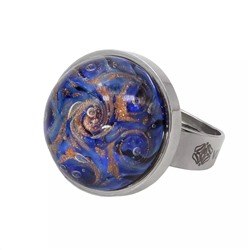 Кольцо из муранского стекла BLUE NIGHT KO4707