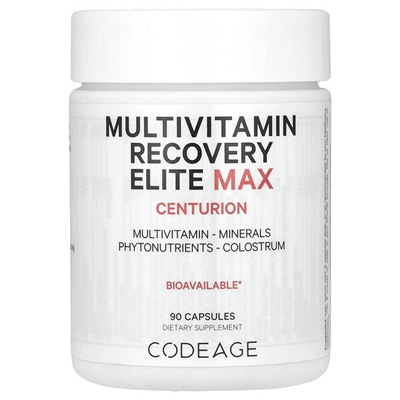 Codeage Мультивитамины Recovery Elite Max, 90 капсул
