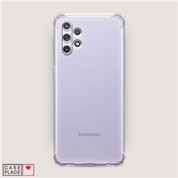 Противоударный силиконовый чехол Прозрачный на Samsung Galaxy A32