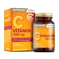 Витамин C Nutraxin, 30 таблеток по 1000 мг