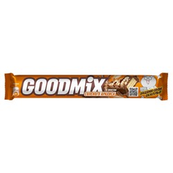 Goodmix® Salted peanut taste. Молочный шоколад с начинкой со вкусом соленого арахиса и хрустящей вафлей, декорированный. 46г