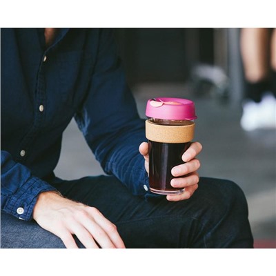 Кружка Keepcup brew cork l, 454 мл, kangaroo raw