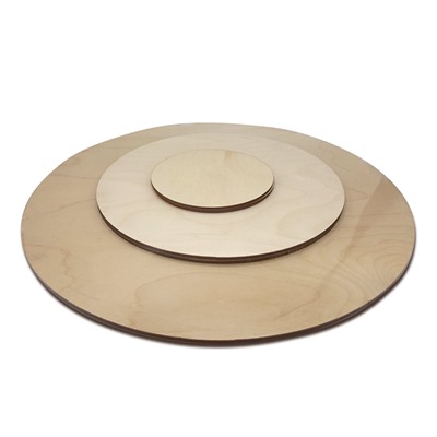 Заготовки для творчества деревянные, круглые, 5 шт., диаметр: 10-20-30 см, BRAUBERG HOBBY, 665314