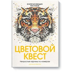 Цветовой квест. Непростые картины по номерам. Джоанна Вебстер