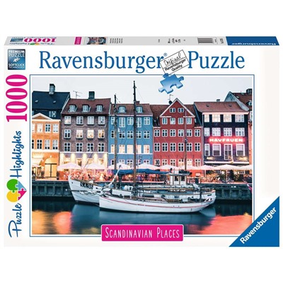 Ravensburger. Пазл карт. 1000 арт.16739 "Копенгаген Дания"