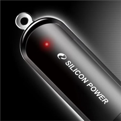 64Gb Silicon Power LuxMini 322 Black USB2.0 (SP064GBUF2322V1K)