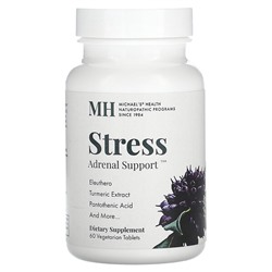Michael's Naturopathic Поддержка при стрессе и адренале, 60 растительных таблеток - Michael's Naturopathic